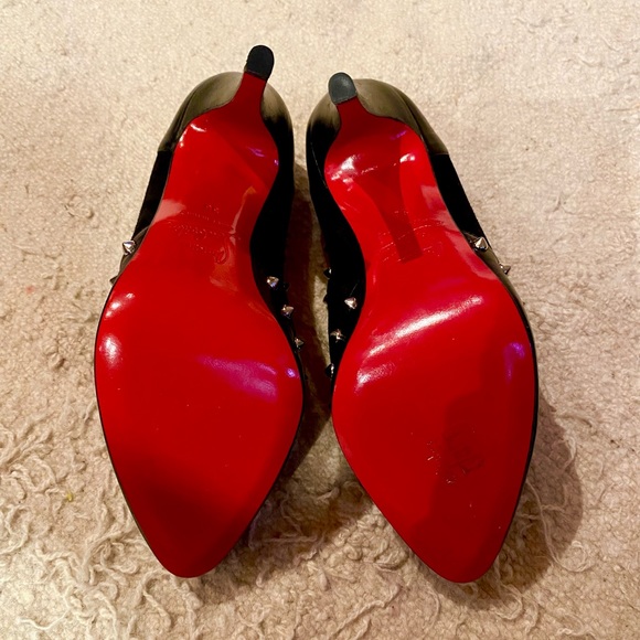 Christian Louboutin Leather Boots / Booties with Studs - Picture 7 of 9